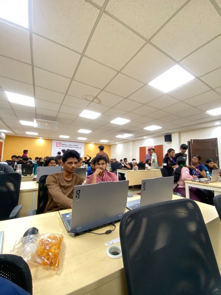 The hackathon room